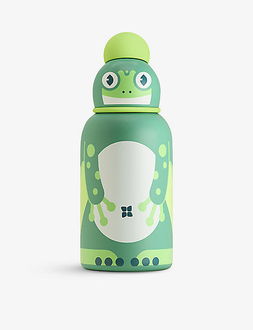 WATERDROP：婴幼儿系列 Collection Freddy Frog 青蛙不锈钢水瓶 400 毫升