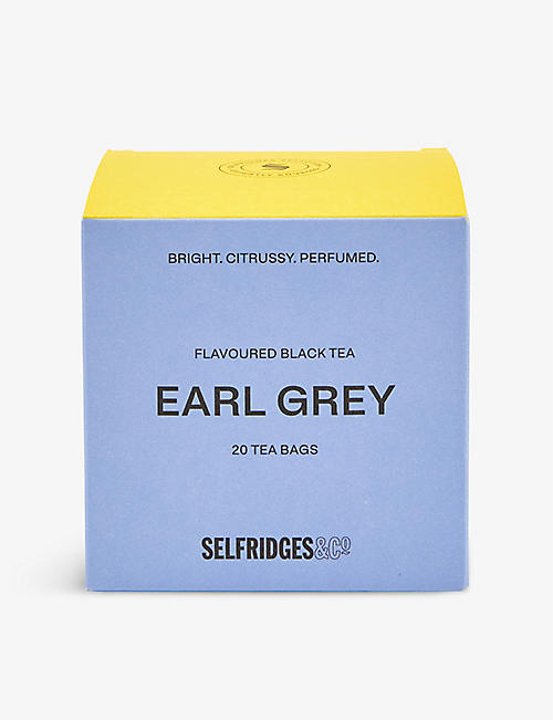 SELFRIDGES SELECTION: Earl Grey flavoured tea bags pack of 20