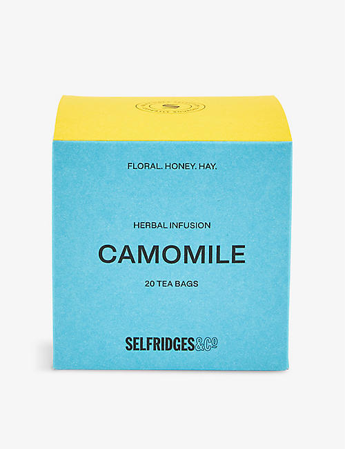 SELFRIDGES SELECTION: Camomile infusion tea bags 30g