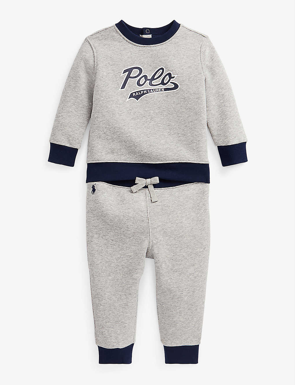 Selfridges & Co Boys Sport & Swimwear Sportswear Sports Hoodies Polo logo-print cotton-blend tracksuit 3-24 months 