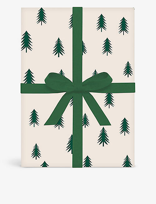 ELEANOR STUART: Christmas Tree no.3 wrapping paper 50cm x 70cm set of five