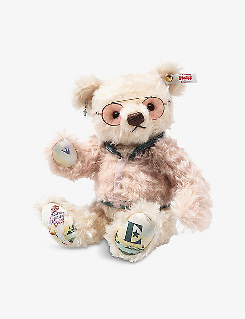 STEIFF: Elton John x Steiff limited-edition mohair teddy bear 28cm