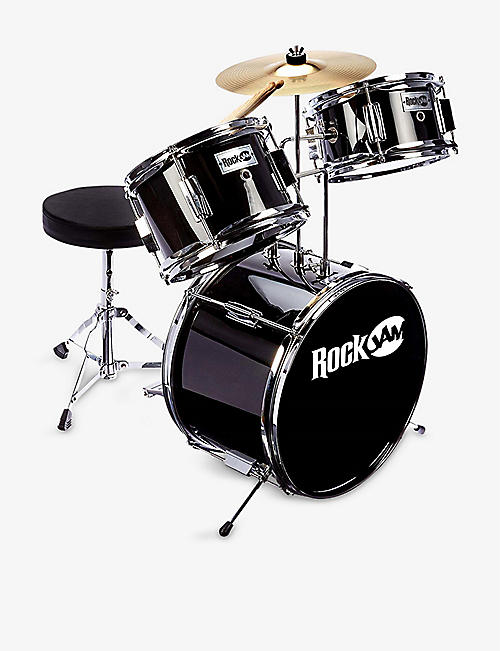 音乐：RockJam 3 件装初级架子套装 40.3 厘米