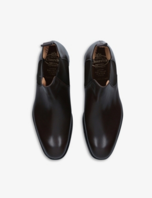 CHURCH'S: Amberley leather Chelsea boots