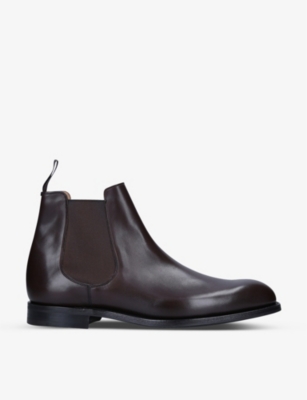 CHURCH'S: Amberley leather Chelsea boots