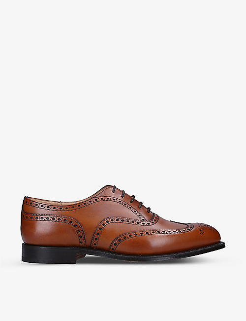 CHURCH: Chetwynd perforated leather brogues