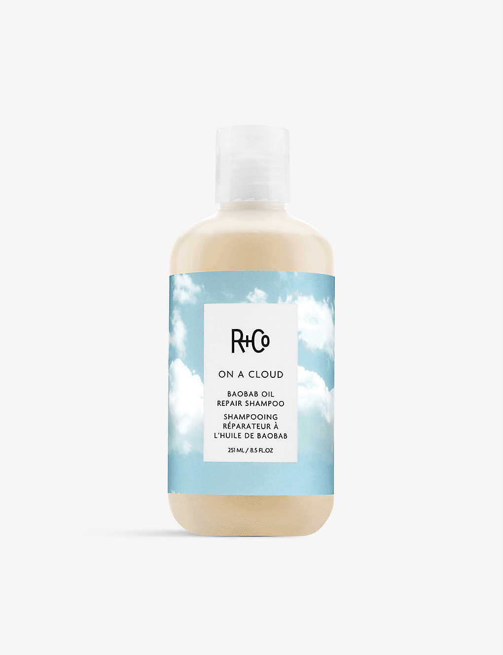 R + Co On A Cloud Baobab Oil Repair Shampoo 251ml