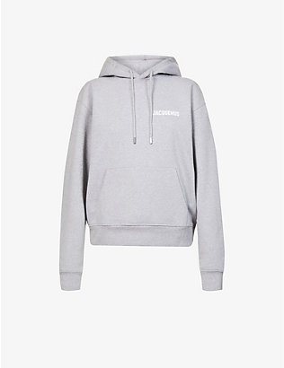 JACQUEMUS: Le Sweatshirt Jacquemus logo-print organic-cotton hoody