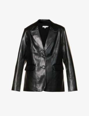 Better Than Leather Blazer by GOOD AMERICAN