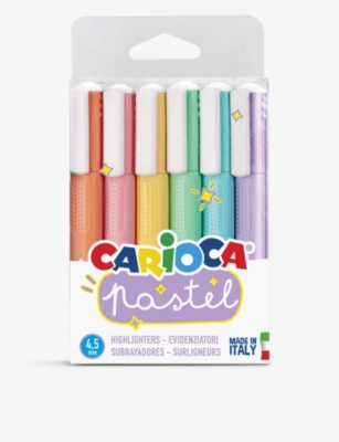 CRAFT: Pastel highlighters set of 6