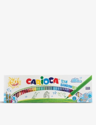 CRAFT: TITA rainbow coloured pencils set of 50
