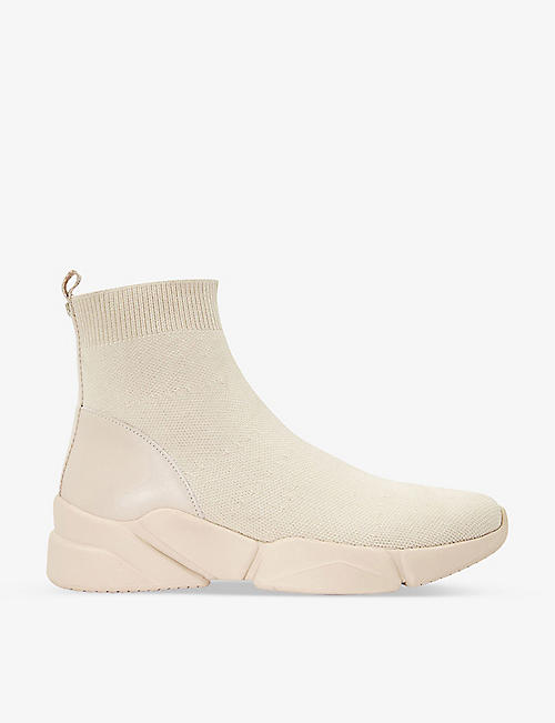 DUNE: Event high-top knitted sock trainers