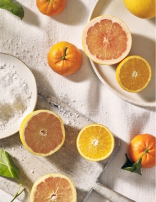 The White Company Grapefruit And Mandarin Bath And Body Gift Set In None/clear