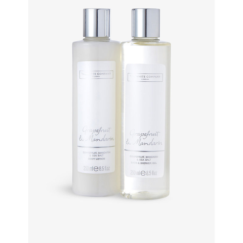Shop The White Company None/clear Grapefruit And Mandarin Bath And Body Gift Set