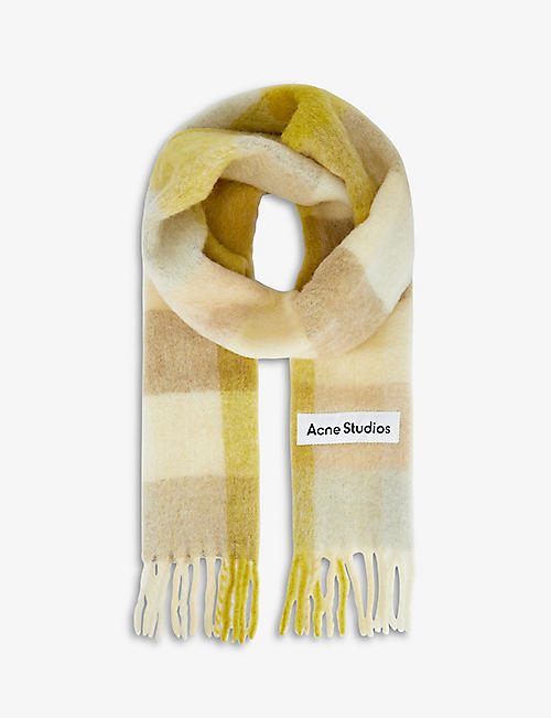 ACNE STUDIOS: Vally wool-blend scarf
