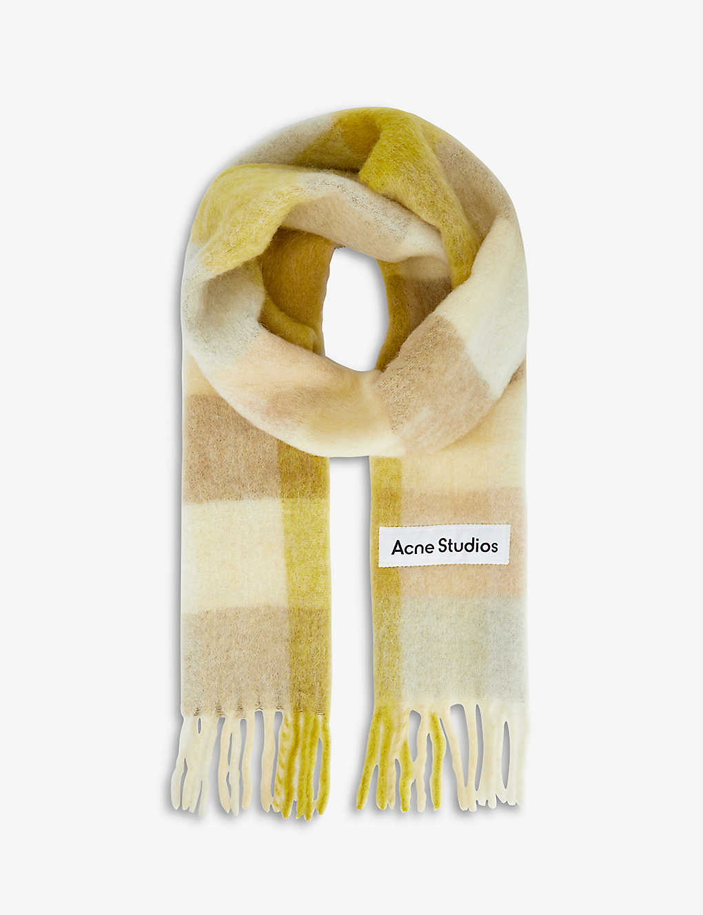undefined | Vally wool-blend scarf