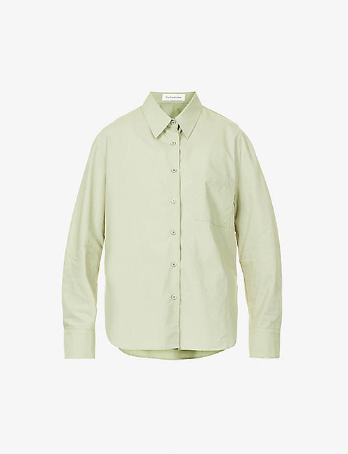 FRANKIE SHOP：Lui 休闲版型有机棉衬衫