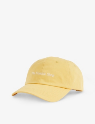 FRANKIE SHOP - Logo-embroidered cotton-twill baseball cap | Selfridges.com