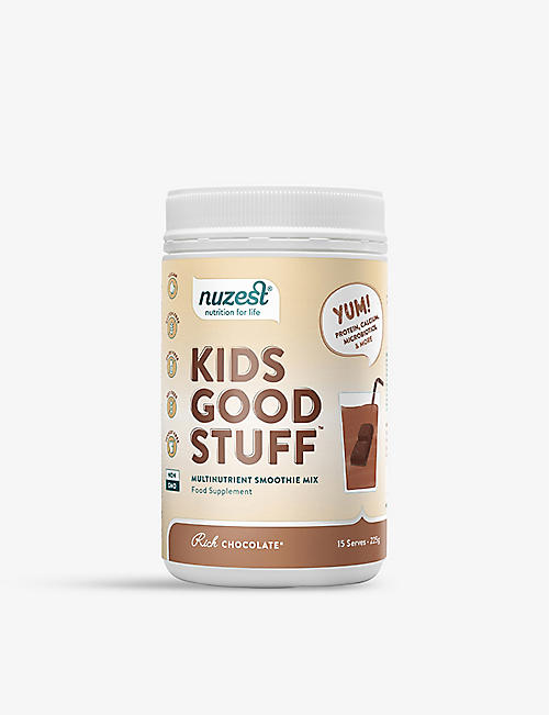 NUZEST: Kids Good Stuff rich chocolate smoothie mix 225g