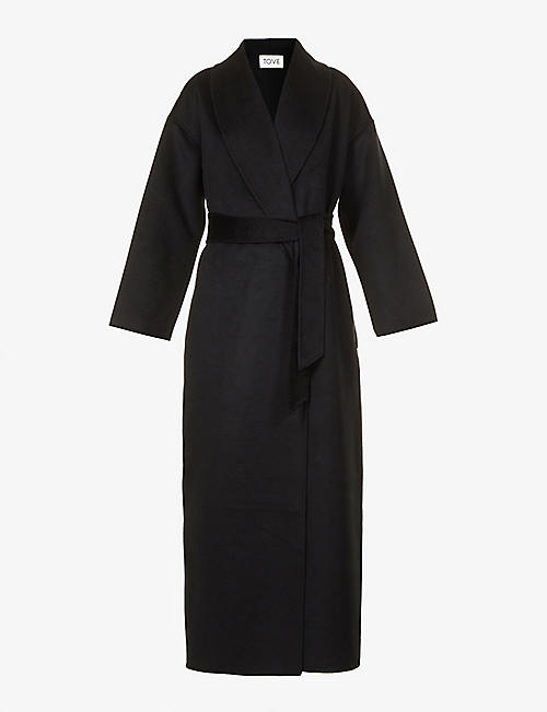 TOVE: Jore relaxed-fit wool-blend coat