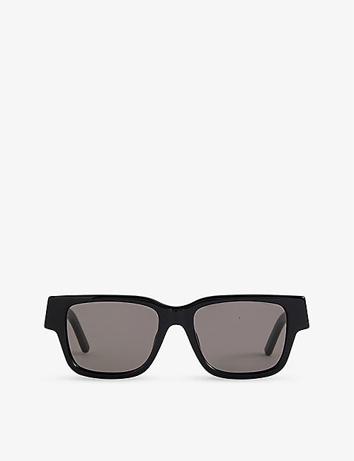 PALM ANGELS: Newport square-frame acetate sunglasses