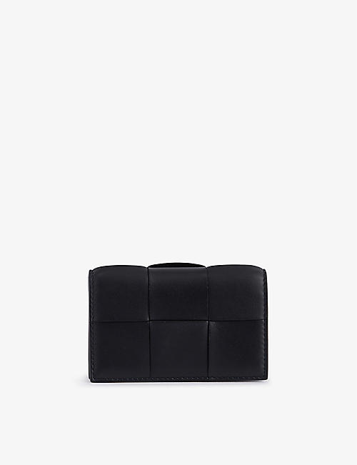 BOTTEGA VENETA: Intrecciato leather wallet