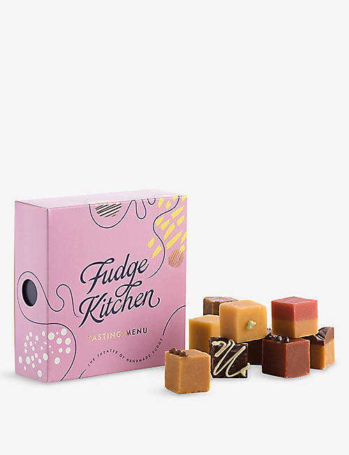 FUDGE KITCHEN: Tasting Menu Tea 9-piece fudge collection 195g