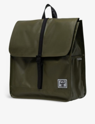 Herschel Supply Co City Medium Recycled-shell Backpack In Green