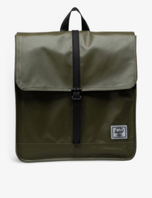 Herschel Supply Co City Medium Recycled-shell Backpack In Green