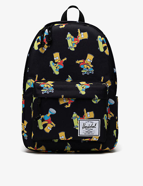 HERSCHEL SUPPLY CO: Classic Simpson-print XL canvas backpack