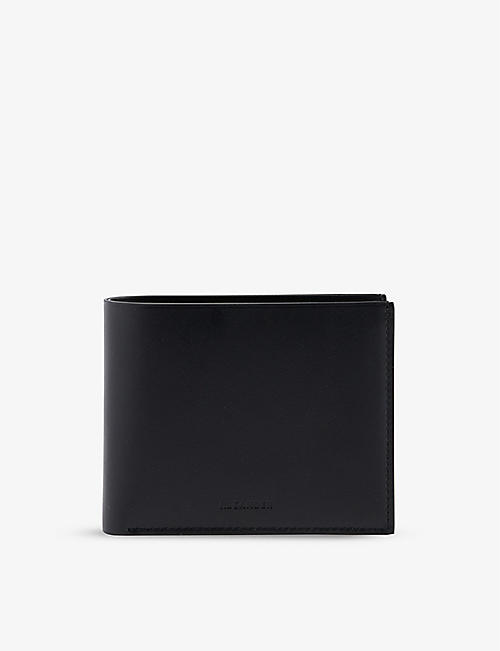 JIL SANDER: Pocket brand-debossed leather billfold wallet