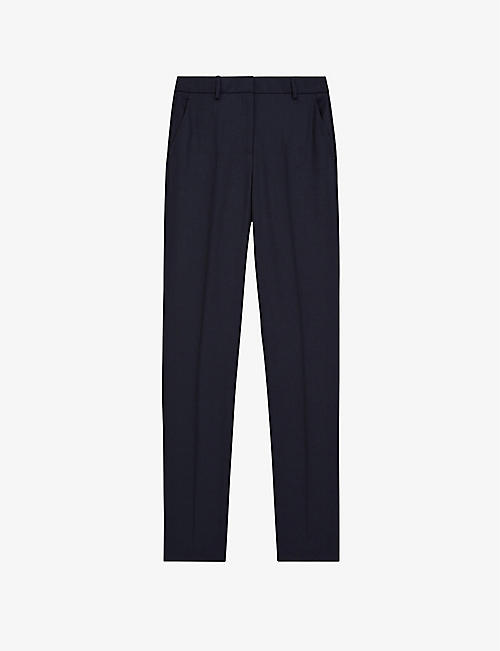 THE KOOPLES: Straight-leg tailored stretch-woven trousers
