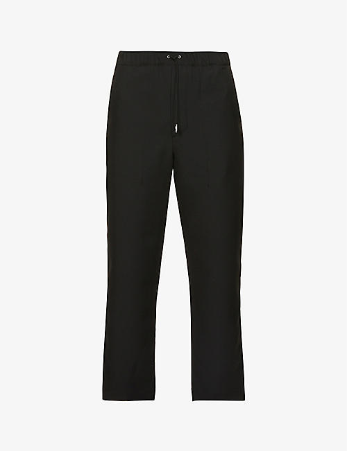 OAMC: Base drawstring-waistband tapered woven trousers
