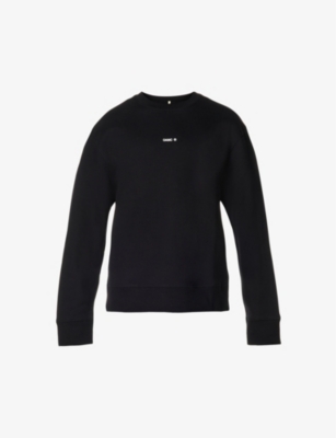 Ink graphic-print cotton-jersey sweatshirt