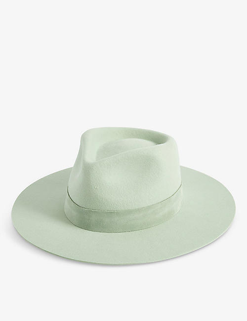 LACK OF COLOR: The Mirage wool fedora hat