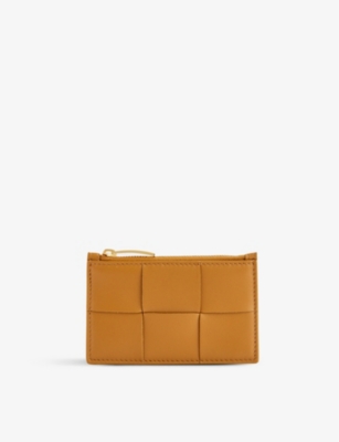 BOTTEGA VENETA: Intrecciato leather card holder