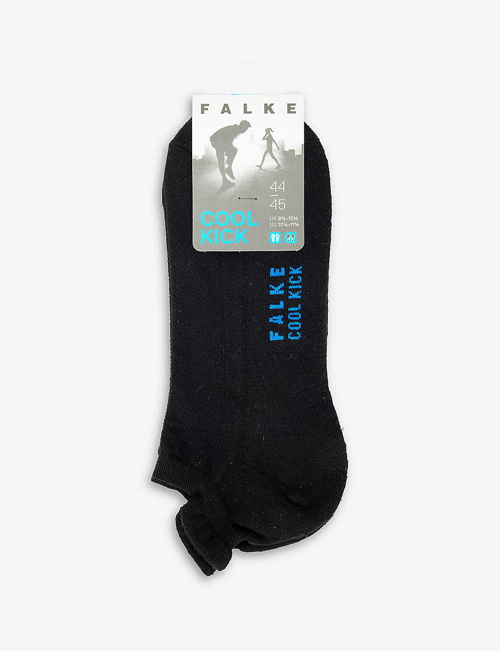 Falke Logo-print Woven Socks In Black