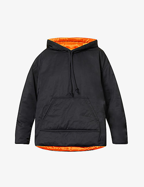 MM6 MAISON MARGIELA: Hooded relaxed-fit shell jacket