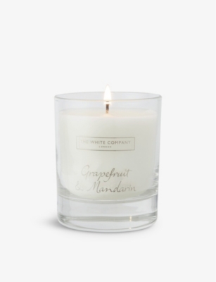 The White Company / Grapefruit & Mandarin Scented Candle 140g