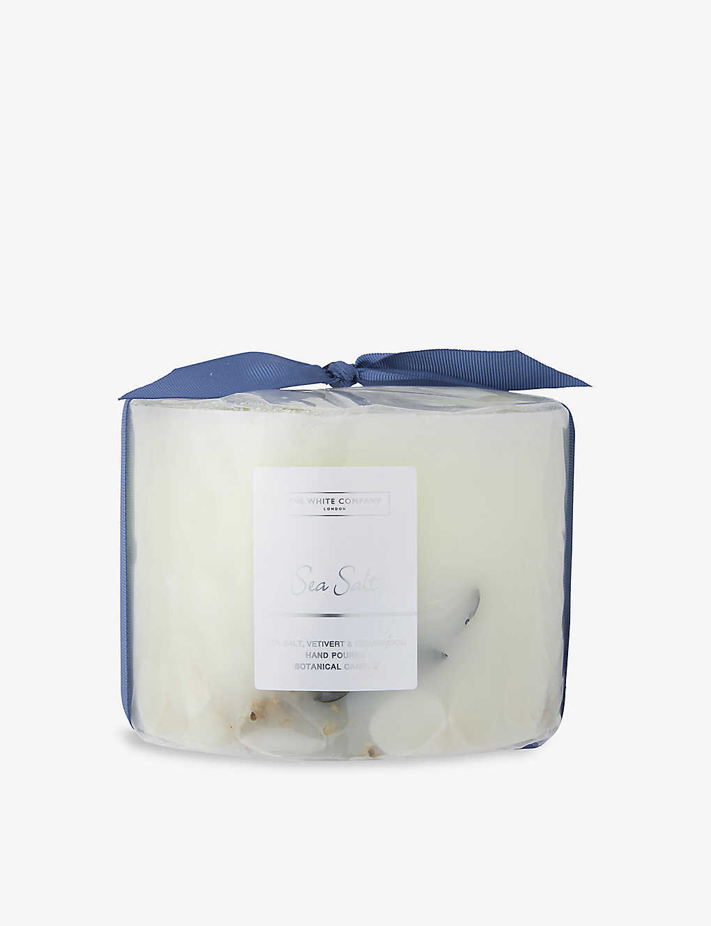 The White Company Large Sea Salt Scented Candle