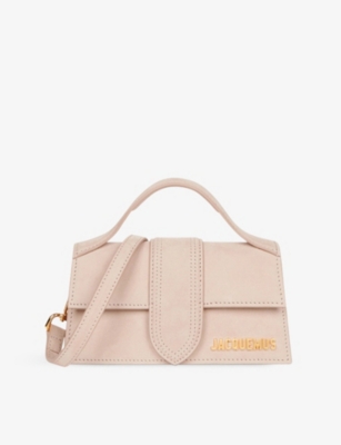 Jacquemus | Le Bambino Leather Top Handle Bag | Beige Tu