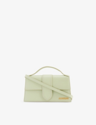 Jacquemus Le Grand Bambino Leather Tophandle Bag In Light Green ModeSens