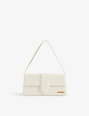 Jacquemus Le Chiquito Micro Textured Leather Tote White