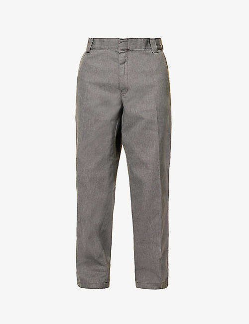 DICKIES: Deatsville mid-rise regular-fit straight-leg woven trousers