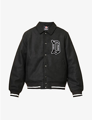 DICKIES: Union Springs brand-appliqué regular-fit woven jacket