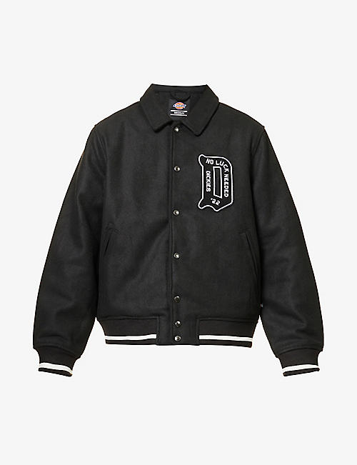 DICKIES: Union Springs brand-appliqué regular-fit woven jacket