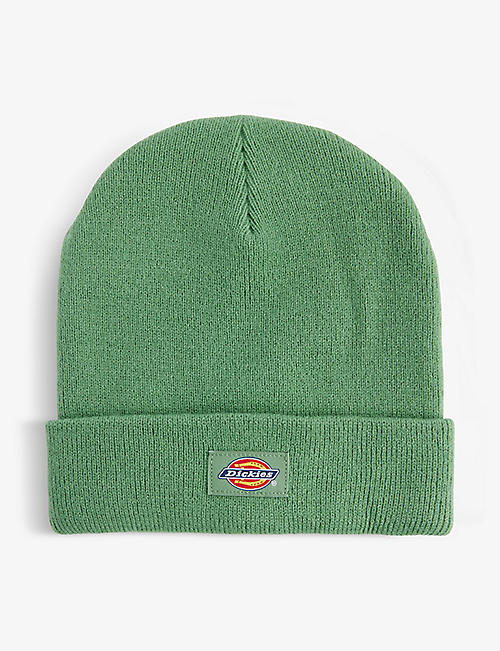 DICKIES: Gibsland logo-patch knitted beanie