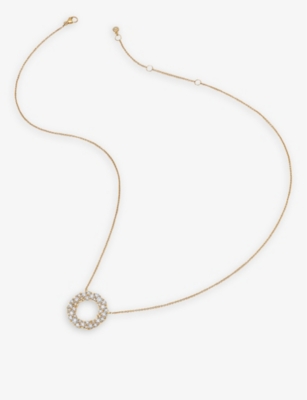 Astley Clarke Womens 14ct Yellow Gold Asteri Loop 14ct Recycled Yellow Gold And 1.308ct Brilliant-cu In 14ct Yellow Gold