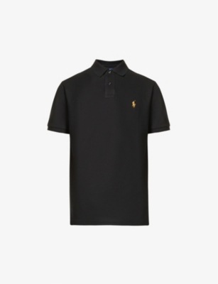 POLO RALPH LAUREN LOGO-EMBROIDERED REGULAR-FIT COTTON-PIQUÉ POLO SHIRT