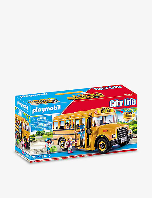 PLAYMOBIL: City Life School Bus playset